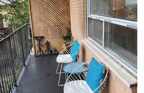 Parkdale Condo | Eclectic King west apartment with pool table.