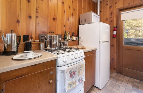 Wrightwood House | Eco-friendly vintage mountain cabin/electric car charger