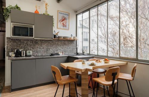 9th Arrondissement Apartment | Edgar Suites Martyrs - Loft