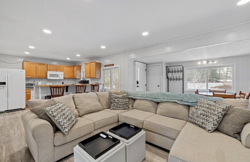 New Durham House | Edgewater Escape · Secluded Wooded Waterfront Home Near Lake Winn.