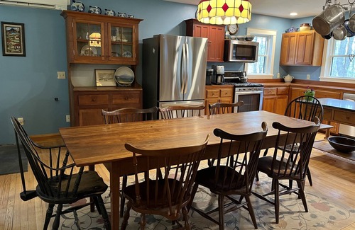 Milford House | Edgewood, Beautiful custom built 5 bdrm home w/fire pit, game room, scenic pond