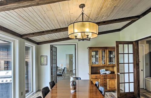 Egg Harbor House | Egg Harbor Escape with Deck ~ 1 Mile to Beach!