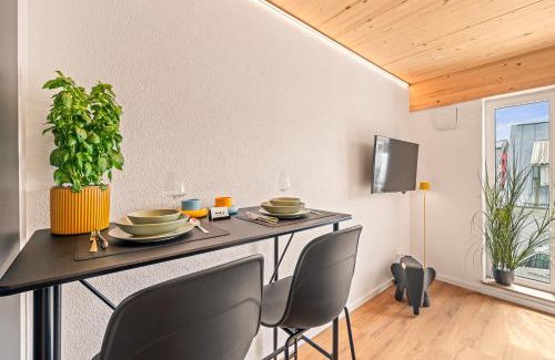 Friedrichshafen Apartment | Einzimmer Wohlfühlapartment VIER klimatisiert