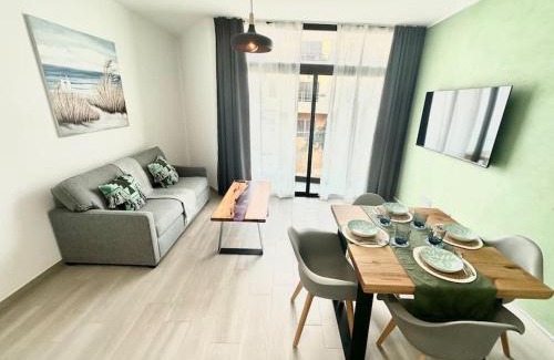 Corralejo Apartment | El Palmito en Corralejo Centro, Terraza privada, Cocina completa y Wifi