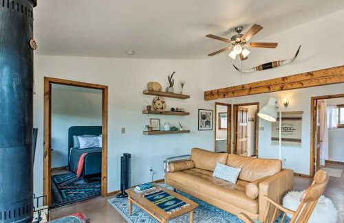 Taos House | El Prado Duplex with Deck and Grill - 4 Mi to Town!