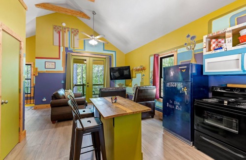 Mills River Cabin | Electric, Water, & WIFI- Sleeps 4