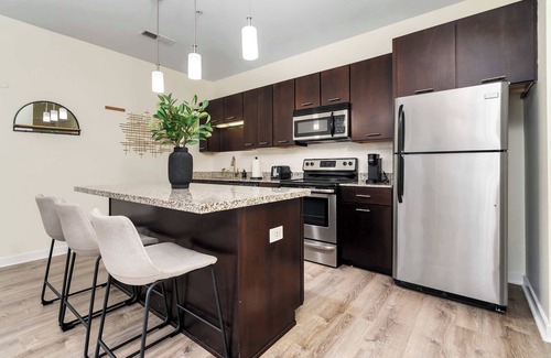 Grandview Heights Apartment | Elegant 1-Bedroom Luxury Unit with Pool Access