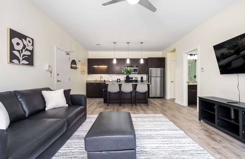 Grandview Heights Apartment | Elegant 1-Bedroom Luxury Unit with Pool Access