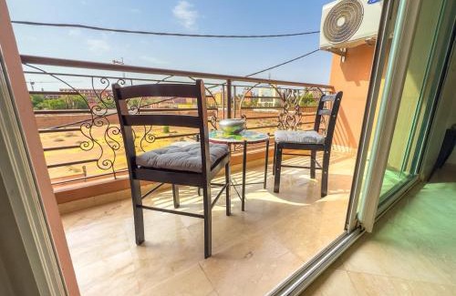 Arset El Bilk Apartment | Elegant 2-BR, Pool And Parking Hivernage Centre