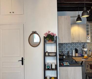 Quartier Sainte-Avoye Apartment | Elegant Flat in Marais Paris