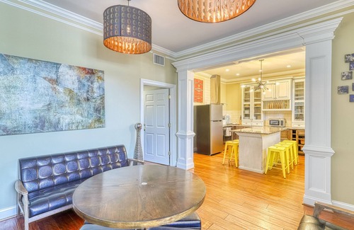 Old West Broad Neighborhood House | Elegant Home in Historic District with Gourmet Kitchen and WiFi