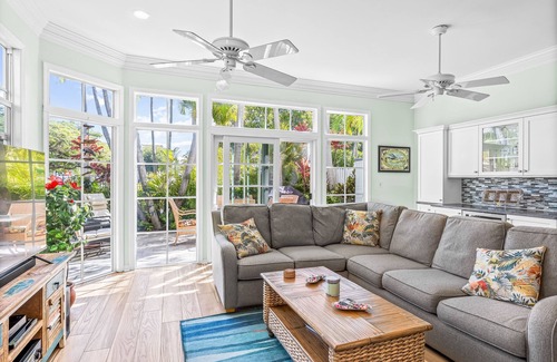 Bahama Village House | Elegant home with with patio & community pool - walk to beaches & Duval Street