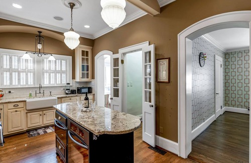 Old Irving Park House | Elegant House with Patio in Greensboro