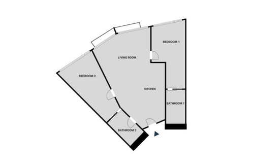 Jefferson Park Apartment | Elegant Jefferson Park 2BR w/ Gym, W/D & pool, near Business Center, by Blueground