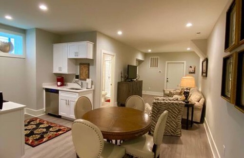 Wilmont Apartment | Elegant King Bed Apartment In Quiet Neighborhood