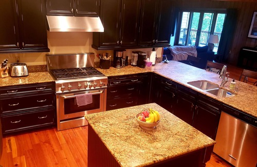 Tuckasegee Cottage | Elegant Lake Front Home with Breathtaking Views in the Heart of Appalachia.