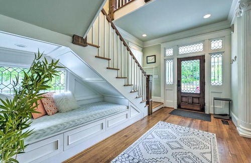 Downtown House | Elegant Raleigh Home with Porch, Walk Downtown!