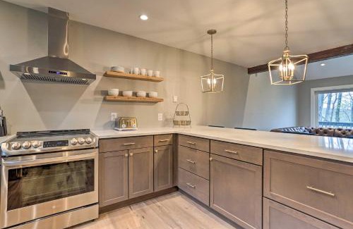 Village at Camelback House | Elegant Ski-InandSki-Out Tannersville Townhome!