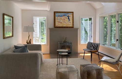 Edgecomb House | Elegant waterfront home with deep-water dock, gorgeous view & lovely deck