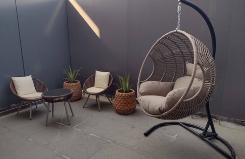 Lafayette Apartment | Elegante loft urbano con 2 terrazas