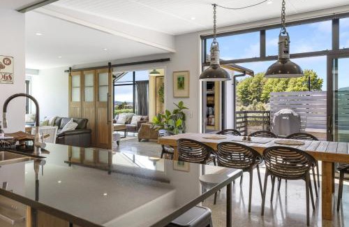 Wharewaka House | Elevated Taupo Hideaway With Views and Designer Comfort
