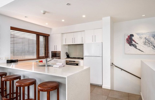 Thredbo Apartment | Elevation 7 Luxury accommodation in the village with gas fire
