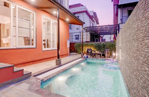 Kune Village Villa | ELIVAAS 3 BHK Aamy Villa with Pvt Pool & Garden