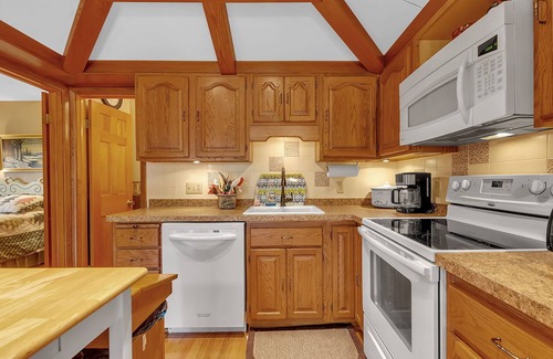 Ellicottville Ski Chalet | Ellicottville Chalet with beautiful storybook creek