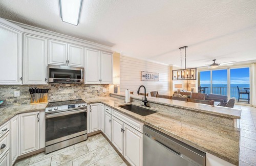 West Panama City Beach Condo | Emerald Isle 2009 "The Shore Break" Pool, Grill, FREE Tix, Beach Chairs for 4