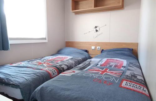 Lege-Cap-Ferret Ski Chalet | En bord d'eau - charmant Mobil-home climatisé - Cap ferret