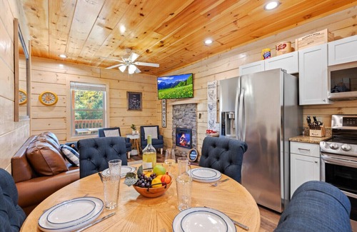 Sevierville Cabin | Enchanted Forest Hideaway by Ghosal Luxury Lodging