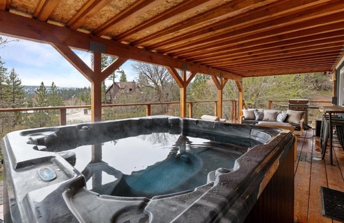 Fawnskin House | Enchanted Hideaway - Newly remodeled with Hot Tub and Lake Views!