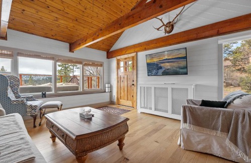 Fawnskin House | Enchanted Hideaway - Newly remodeled with Hot Tub and Lake Views!