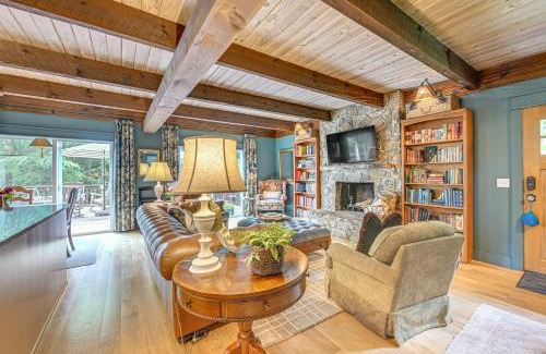 Highlands House | Enchanting Highlands Cottage with Pond and Waterfall