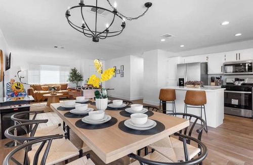 North Las Vegas House | Endless Fun @ 5BR Oasis w/Pool, Spa, Arcade Games