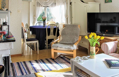 Hastveda House | Enjoy a beautiful view of the countryside in this authentic vacation home.