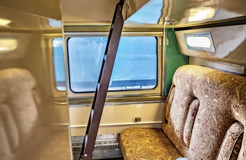 Galveston Bed & Breakfast | Enjoy a Night at the Galveston Museum aboard the Historic Bonnie Brook Rail Car