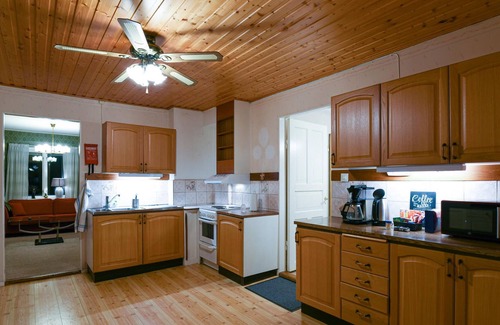 Amotfors Apartment | Enjoy a relaxing vacation in the apartment near a family-friendly beach.