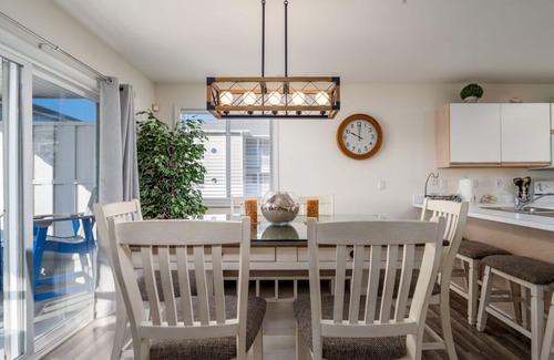 Ocean City Condo | Enjoy beautiful water views from this relaxing balcony