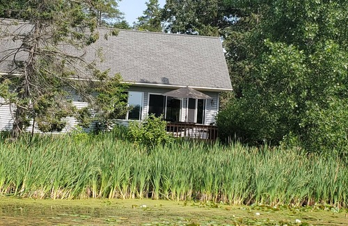 Pillager Cabin | Enjoy the Fall Colors from our "Lake Home", perfect spot for a quiet retreat