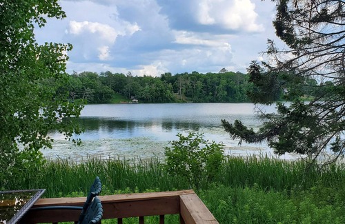 Pillager Cabin | Enjoy the Fall Colors from our "Lake Home", perfect spot for a quiet retreat