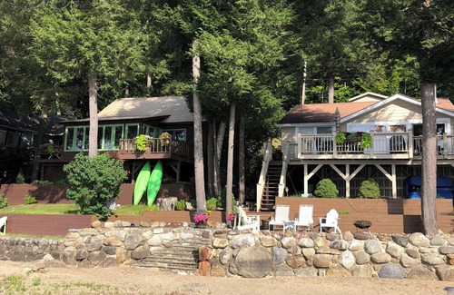 Schroon Lake House | Enjoy this amazing waterfront property on Schroon lake with private beach
