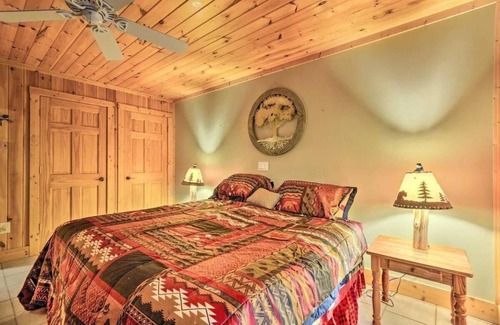 Mars Hill Cabin | Enjoy this sprawling property and its wide range of amenities. A wonderful home for large groups.