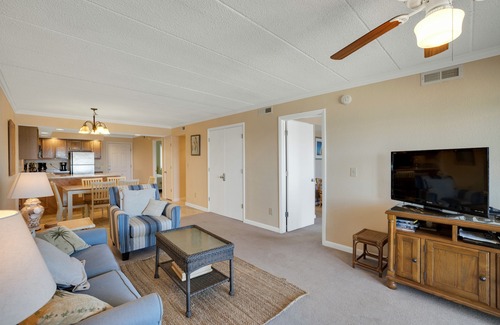 South Nags Head Condo | Enjoy your magnificent ocean views from your huge balcony!