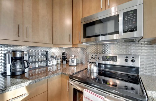 Victoria Park Condo | Entertainment District Condo with Stunning Mountain Views