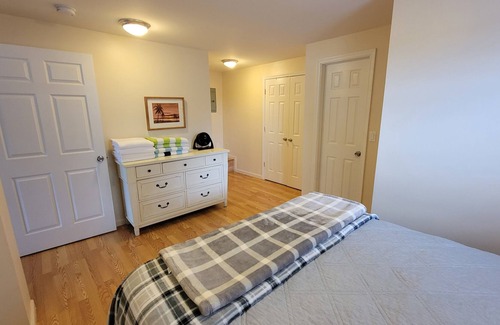 Lake Hopatcong Apartment | Entire Lakefront Suite with private dock + kayaks