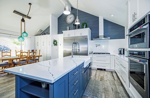 Bayview House | EPIC Lake Pend Oreille Home w/Panoramic Views, TWO Decks + BIG Waterfront Dock!
