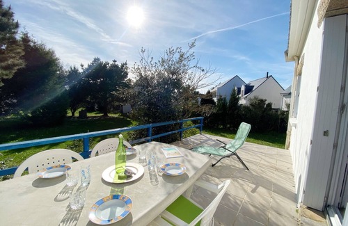 Plouharnel Ski Chalet | ER BLEHUA - Holiday home with garden Plouharnel, bay of Quiberon - C58