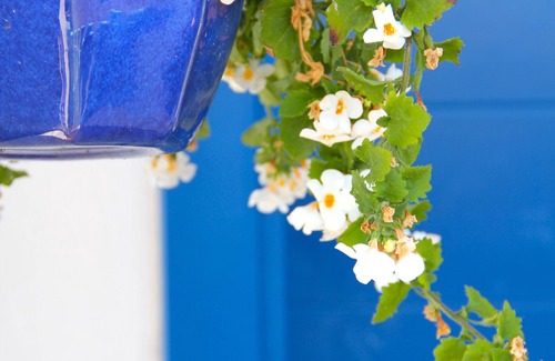Geafond Villa | Villa Santorini with private pool and jacuzzi