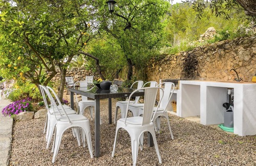 Sant Antoni de Portmany Villa | TORRE BES Villa. Ibiza. Typical Ibizan house